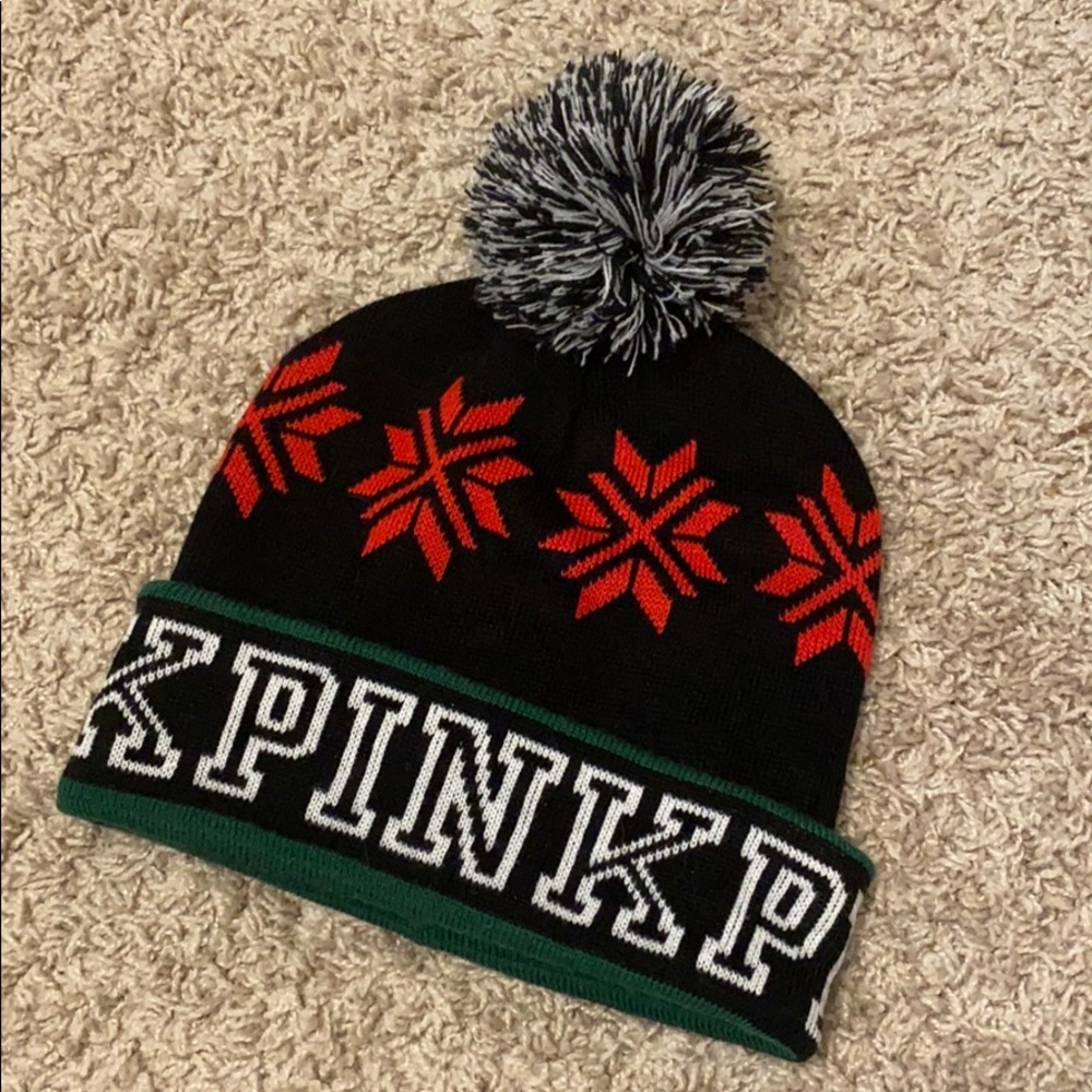 PINK beanie